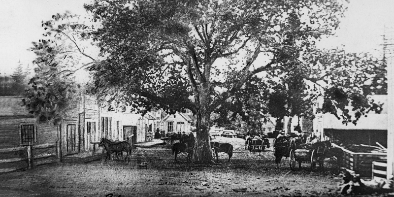 Main Street Silverton, 1854
