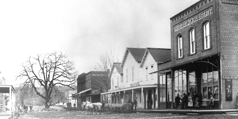 Main Street Silverton, 1890